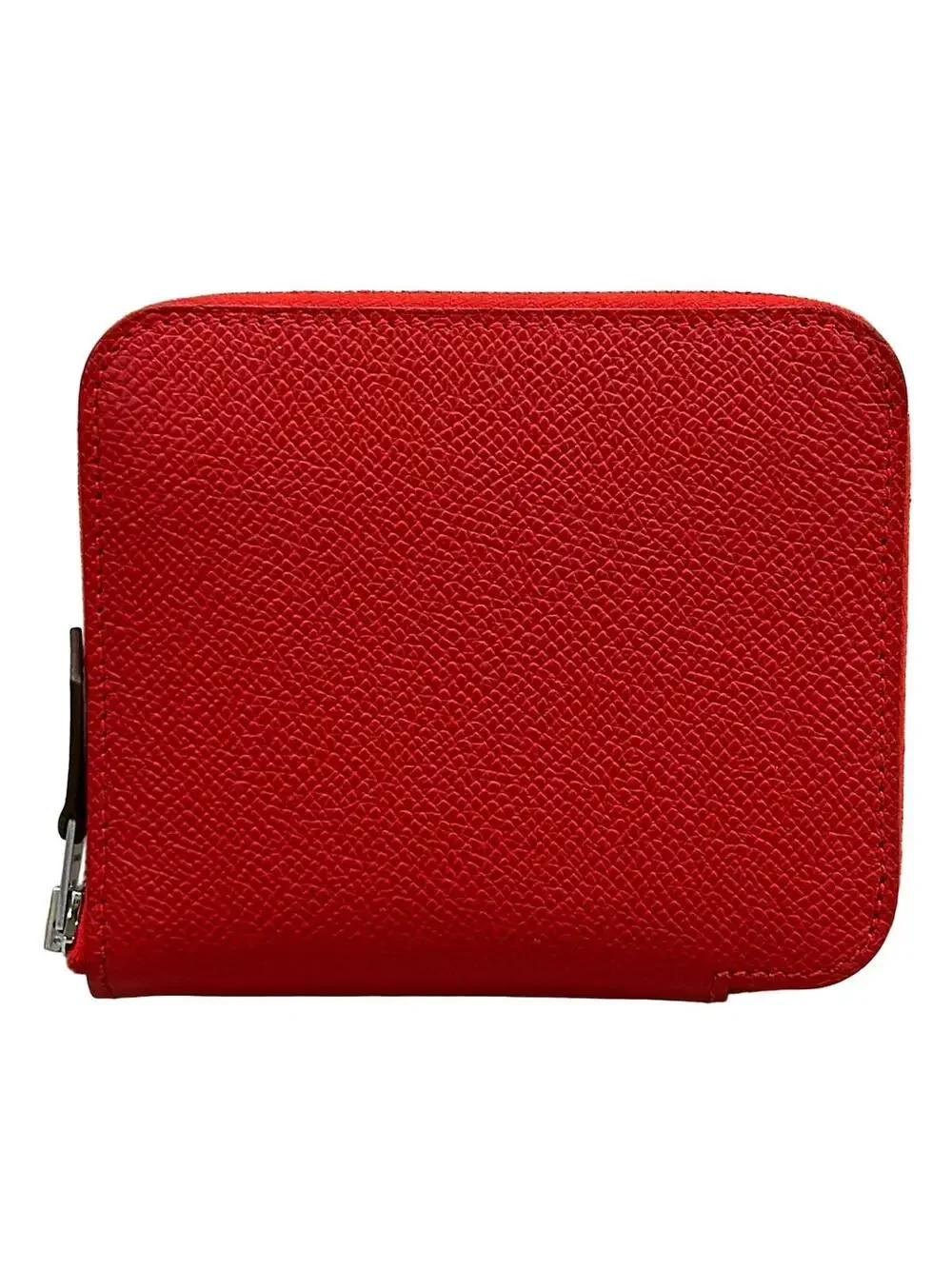 Hermes Azap Compact Silkin Rouge Ladieu #278544H14B